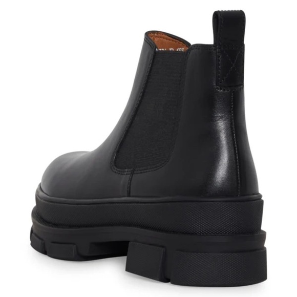 ICHI Women’s Jemma Leather Chelsea Ankle Boot - Picture 4 of 12